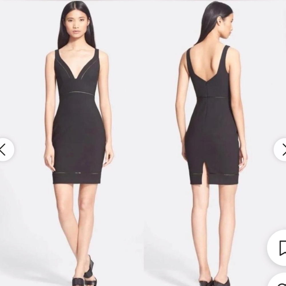 Elizabeth & James Black, Suzi, Bodycon Dress, Sz. 4